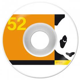 52mm 99a Enjoi Box Panda Wheels - Orange