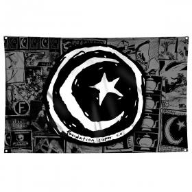 Foundation Star & Moon Zine Flag - 37" x 60"