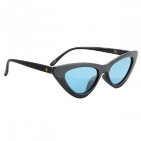 Glassy Billie Polarized Sunglasses - Black/Blue Lens