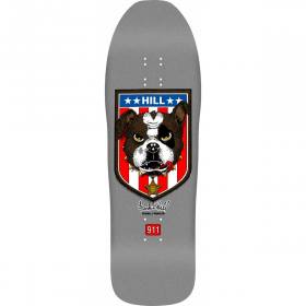 10x31.5 Powell Peralta Frankie Hill Bulldog Re-Issue Deck - Silver