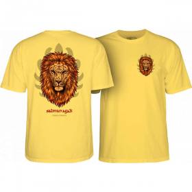 Powell Peralta Salman Agah Lion T-Shirt - Banana