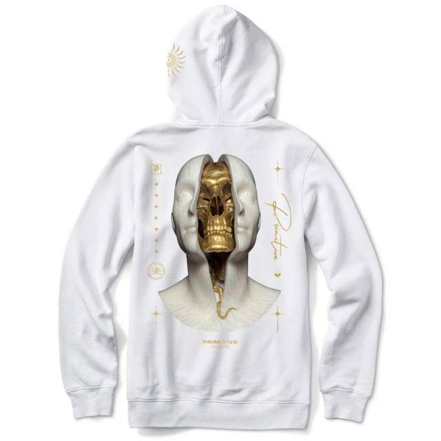 primitive hoodie white