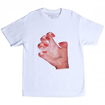 Quasi Skateboards Mr. Hand T-Shirt - Crème | SoCal Skateshop