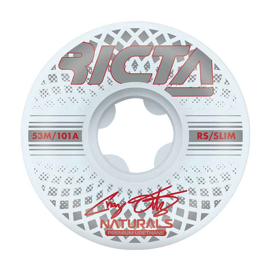 53mm 101a Ricta Ortiz Reflective Naturals Slim Wheels