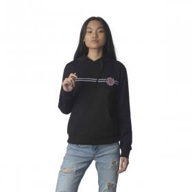 Santa Cruz Women's Other Dot Reflective Midweight Pullover Hoodie - Black