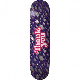 8x31.75 Thank You Modern Logo Deck - Silver Foil