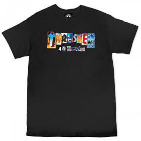 Thrasher 40 Years T-Shirt - Black