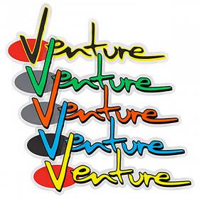 Venture Trucks '92 Sticker - Medium Assorted Colors