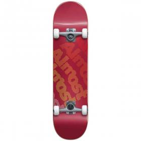 Almost Light Bright First Push Complete Skateboard - Red 7.75x31.2