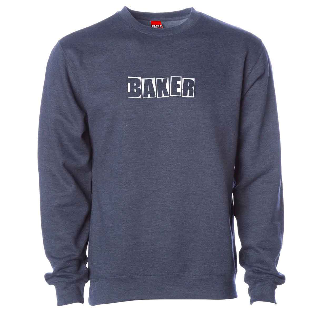 navy crewneck