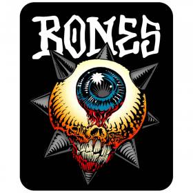 Bones Wheels Iron Sun Sticker - 3"