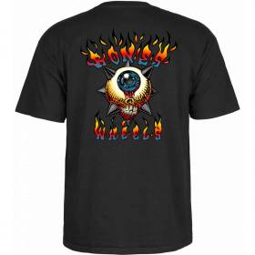 Bones Wheels Iron Sun T-Shirt - Black