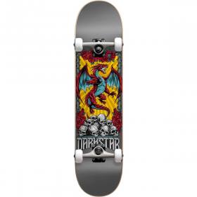 Darkstar Levitate First Push Soft Wheels Complete Skateboard - Charcoal 8x31.5625