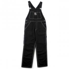 Dickies Skate Franky Villani Twill Bib Overalls - Rinsed Black