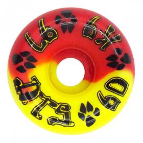 Roues De Skate Dogtown K-9 Rallyes 60 Mm - Dureté 99A, Blanches, Neuves