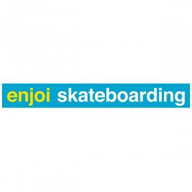 Enjoi Skateboards Skateboarding Sticker - Blue