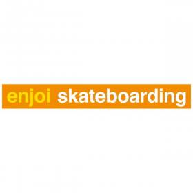 Enjoi Skateboards Skateboarding Sticker - Orange