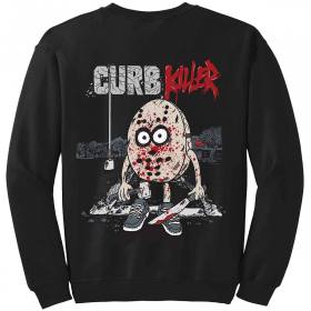 Heroin Curb Killer Crewneck Sweatshirt - Black