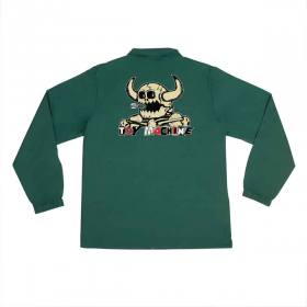 Independent Trucks X Toy Machine Mash Up Coach Windbreaker Jacket - Forest Green