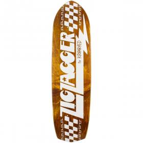 8.62x32.38 Krooked Zig Zagger Deck - Brown Stain