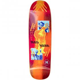 9.125x32.6 Madness Grasp R7 Shaped Deck - Orange