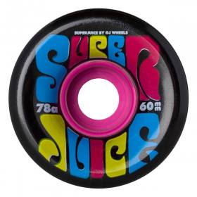 60mm 78a OJ Super Juice Wheels - Black CMYK