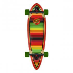 Santa Cruz Serape Dot Pintail Cruzer Longboard Complete - 9.2x33