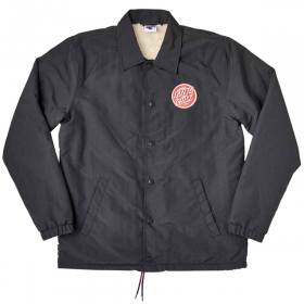 Santa Cruz Decoder Roskopp Coach Windbreaker Jacket - Black