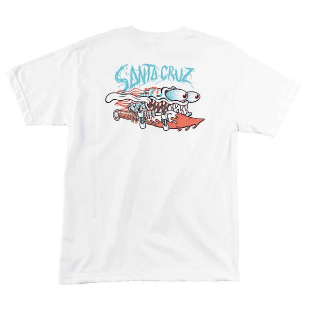 Santa Cruz OJs SPEED IS THE NEED LONG SLEEVE Skateboard T Shirt WHITE XL 