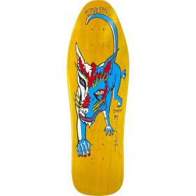 9x29.75 Schmitt Stix Chris Miller Mini Re-Issue Deck - Yellow Stain