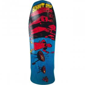 10.125x30.625 Schmitt Stix Joe Lopes BBQ Re-Issue Deck - Blue Stain