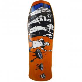 10.125x30.625 Schmitt Stix Joe Lopes BBQ Re-Issue Deck - Orange Stain