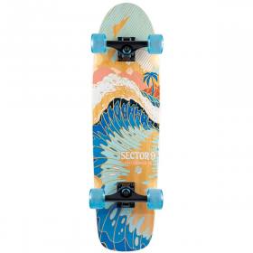 Sector 9 Bamboozler Bora Bora Cruiser Complete - 8.625x31.5
