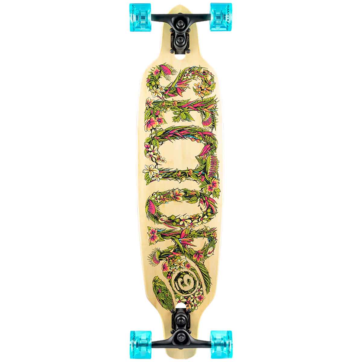 Sector 9 Fractal Flora Longboard Complete - 9x36