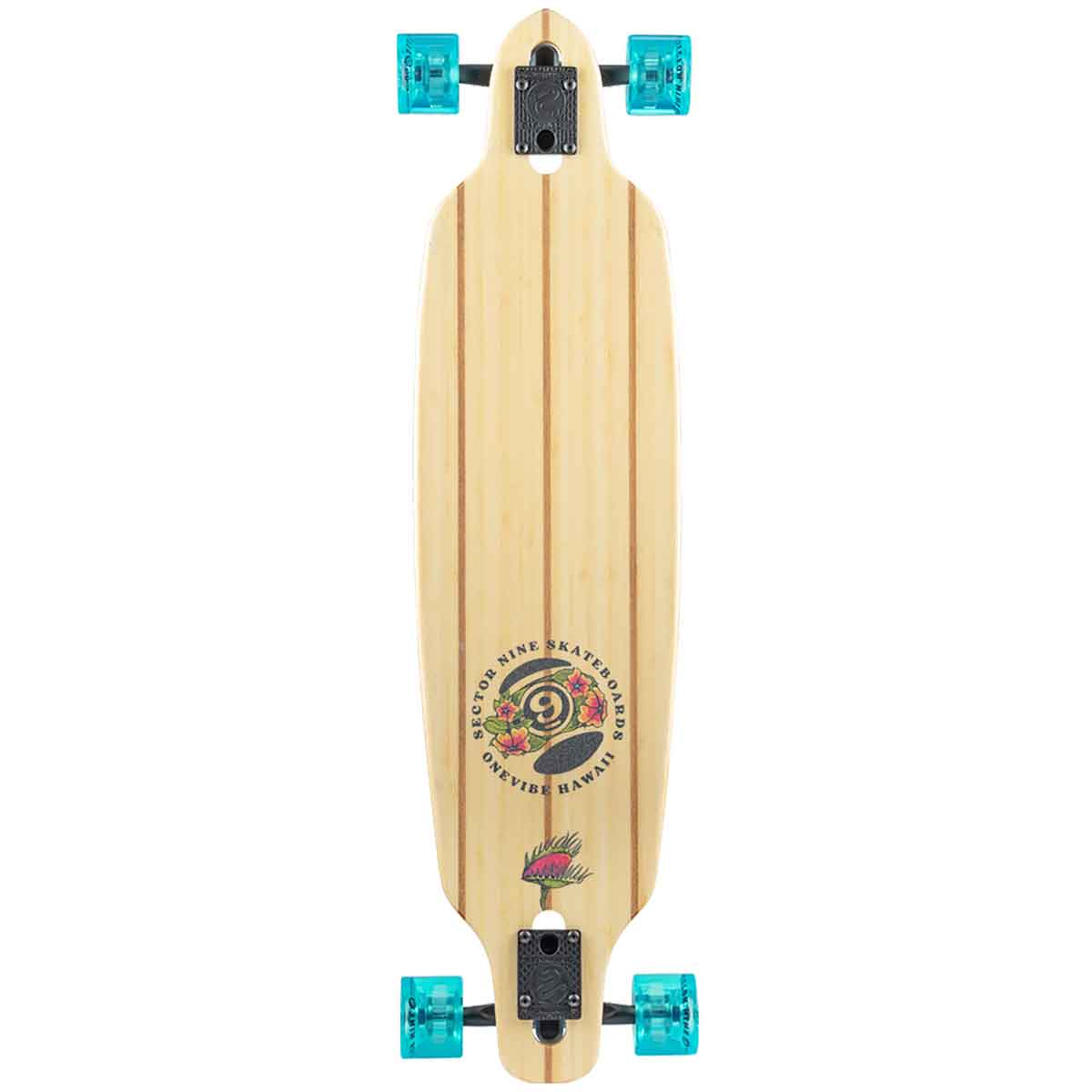 Sector 9 Fractal Flora Longboard Complete - 9x36