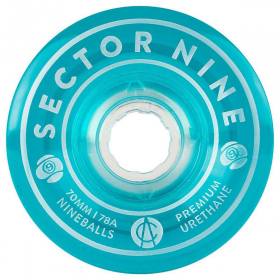 70mm 78a Sector 9 Nine Balls Longboard Wheels - Blue