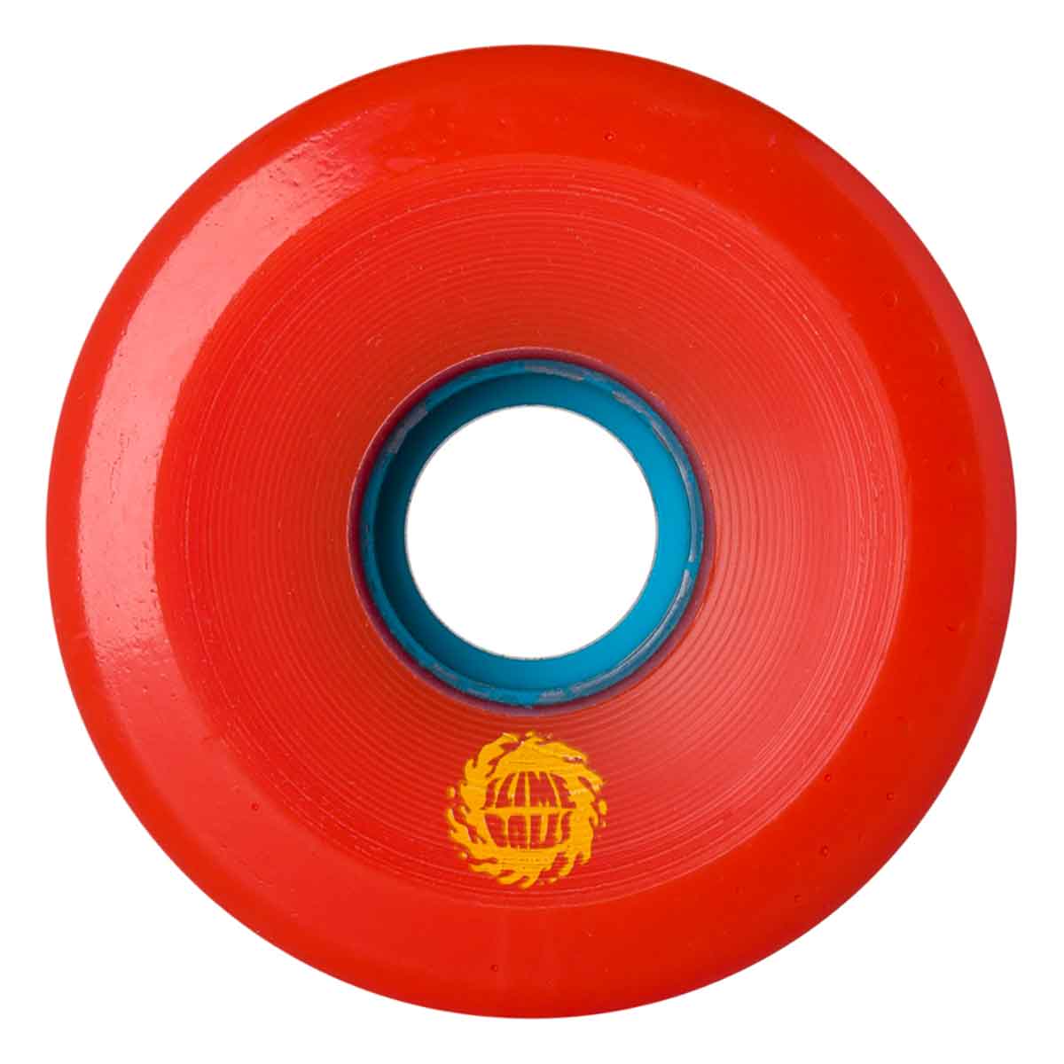Slime Balls Skateboard Wheels 66mm OG Slime 78A Red 