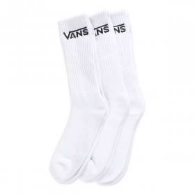 Vans Classic Crew Boys Socks 3-Pack - White