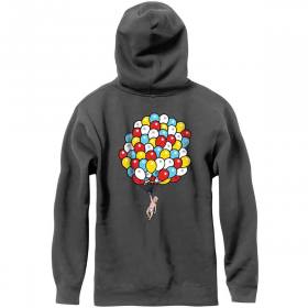 101 Balloons Pullover Hoodie - Vintage Black