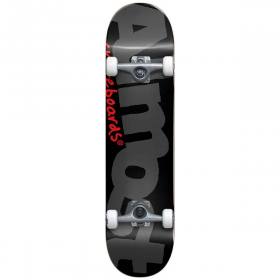 Almost Logo Land First Push Complete Skateboard - Black 8.125x31.8