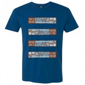 Blockhead Nothing Is Cool Party Premium T-Shirt - Cool Blue