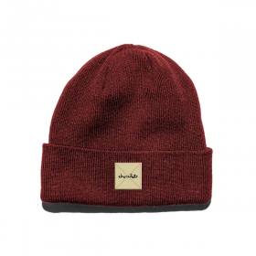 Chocolate Work Cuff Beanie - Burgundy