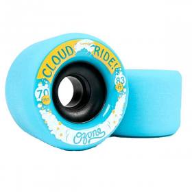 70mm 83a Cloud Ride Ozone Longboard Wheels - Blue