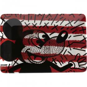 Diamond X Keith Haring Micky Mouse Red Stripes Key Tray