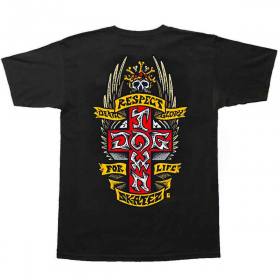 Dogtown Respect John Lucero Art T-Shirt - Black