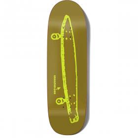 9.25x32 Girl Crailtap Burnt Neon Couch Shaped Deck