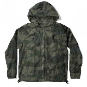 Girl OG Anorak Hooded Windbreaker Jacket - Camo