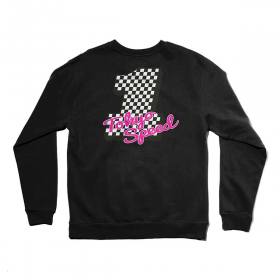 Girl Tokyo Speed Crew Sweatshirt - Black