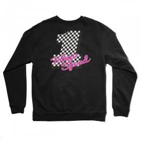 Girl Tokyo Speed Crewneck Sweatshirt - Black