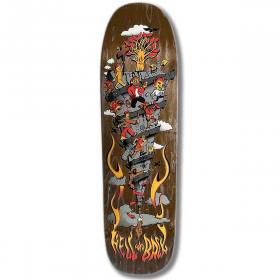 8.75x32.75 H-Street 30 Years To Hell & Back Deck - Brown Stain